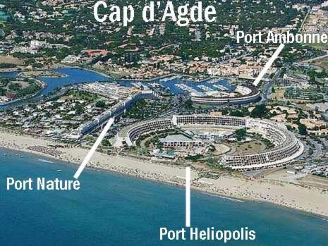 studio village naturiste port nature 6 Agde Extérieur photo